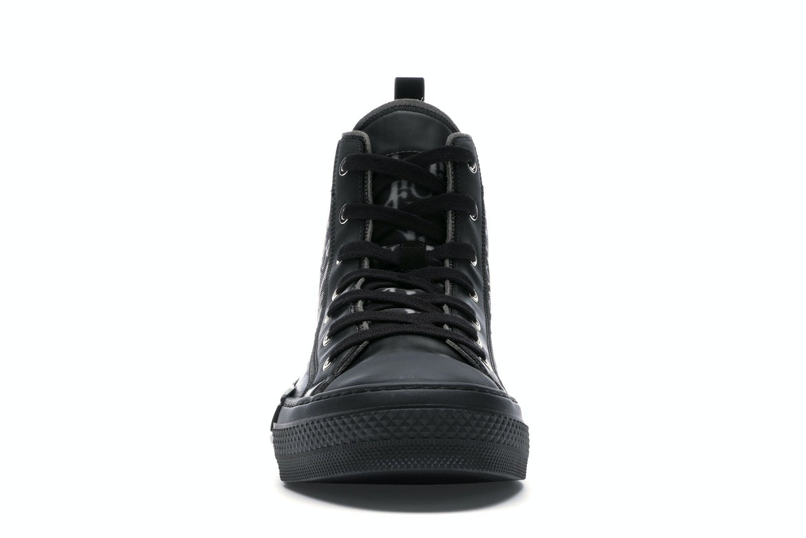 Dior B23 High Top Canvas Oblique Black