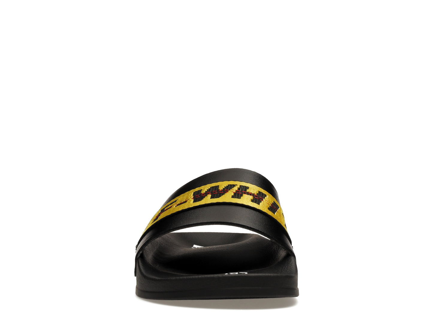 OFF-WHITE Industrial Belt Slides Black Yellow