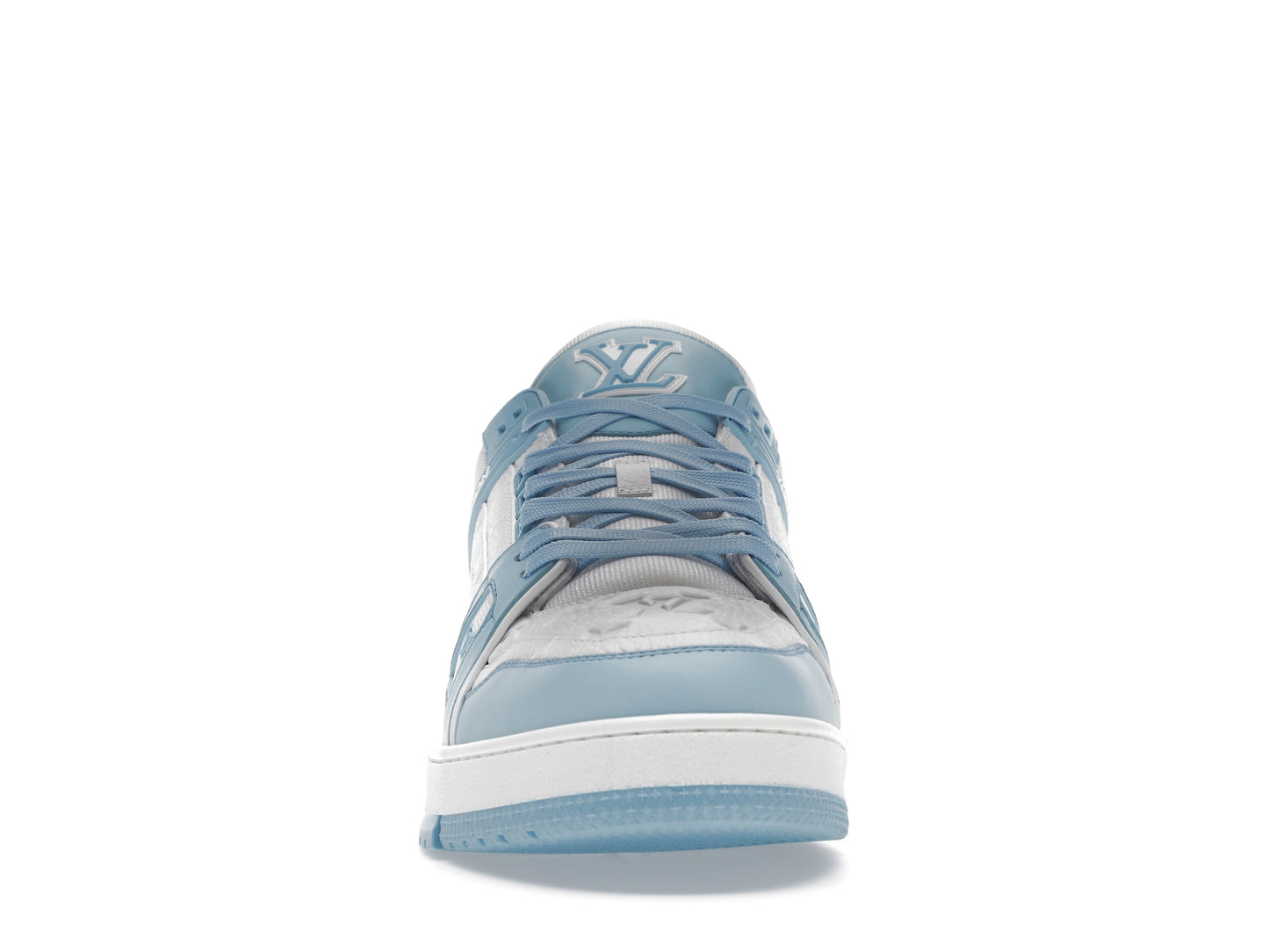 Louis Vuitton Trainer Low Blanc Bleu Ciel 