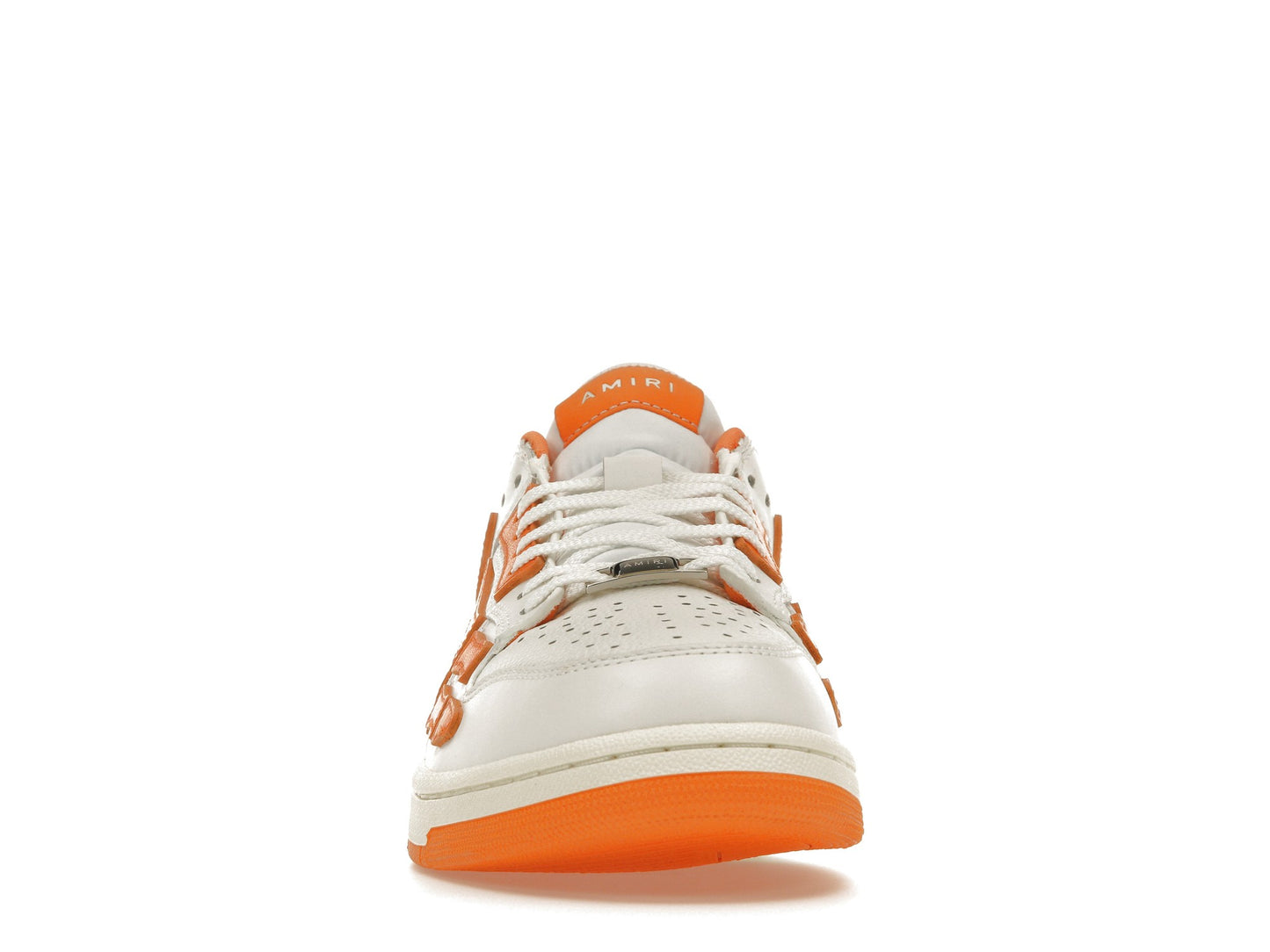 AMIRI Skel Top Low Blanc Orange 