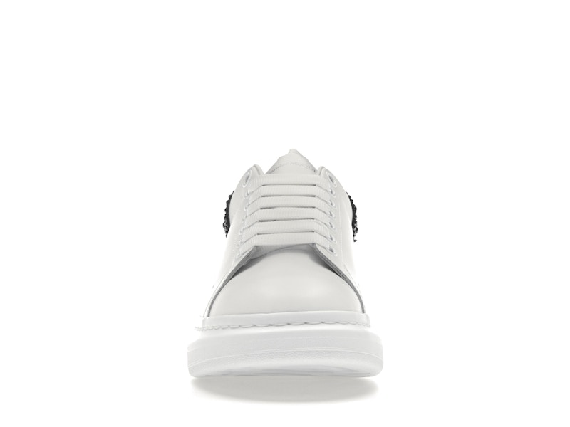 Alexander McQueen Oversized White Black Crystals