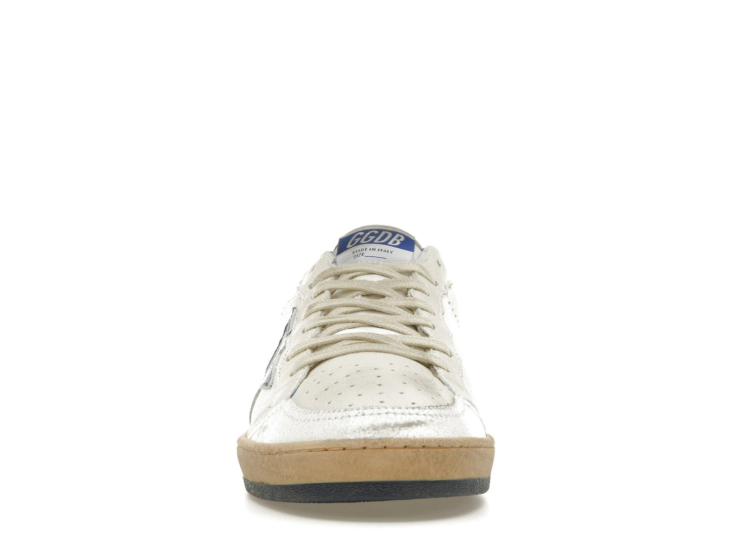 Golden Goose Ball-Star Low White Bluette