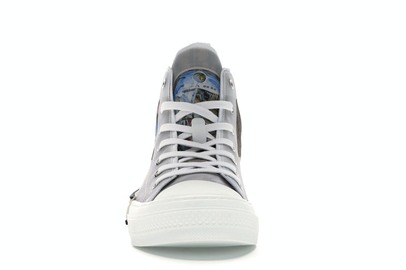 Dior B23 High Canvas Sorayama Dinosaur Brown