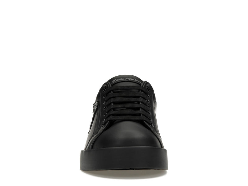 Dolce & Gabbana Portofino Crown Patch Black