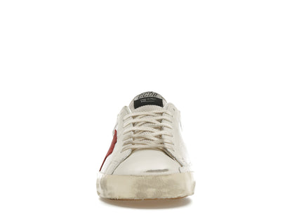 Golden Goose Super-Star White Red Black