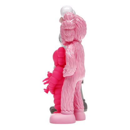 KAWS Family Vinyl Figures Grey/Pink