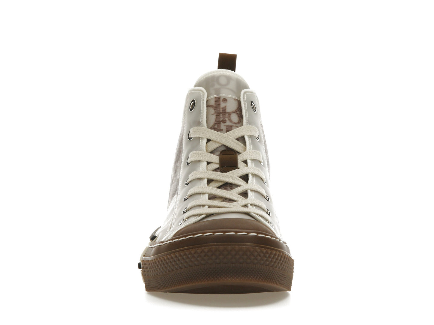 Dior B23 High Top Coffee White Dior Oblique