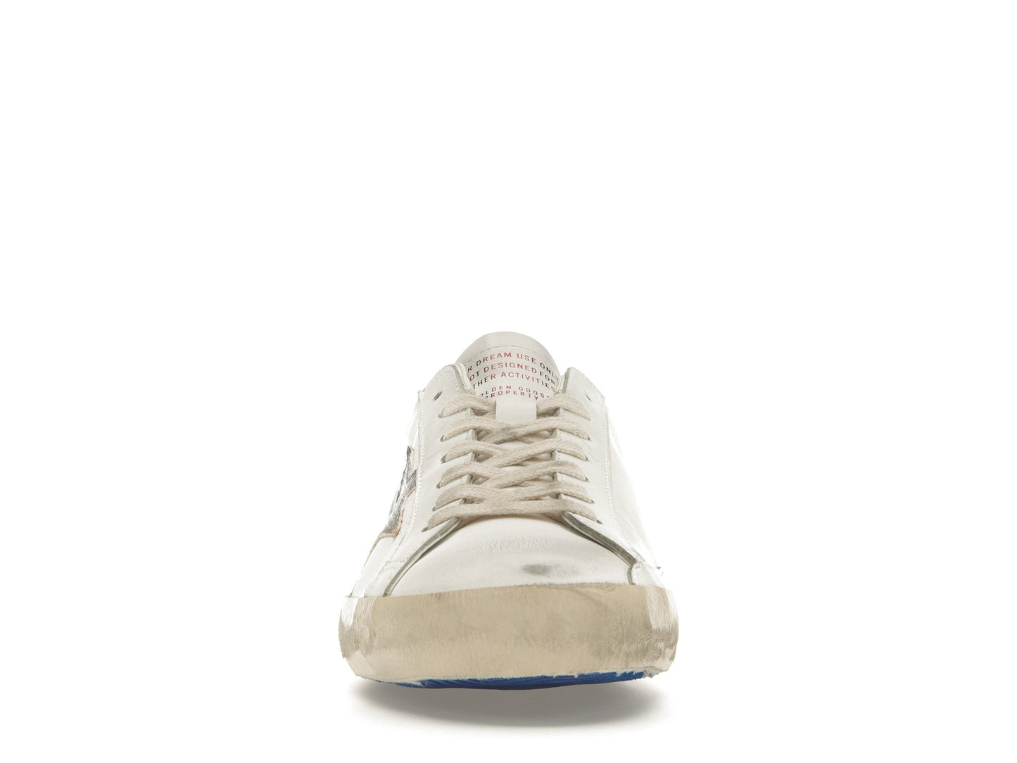 Golden Goose Super-Star White Snake Blue