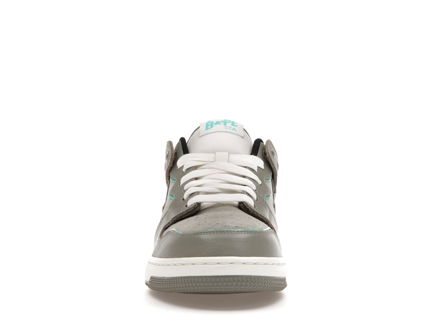 A Bathing Ape Bape SK8 Sta Grey Turquoise