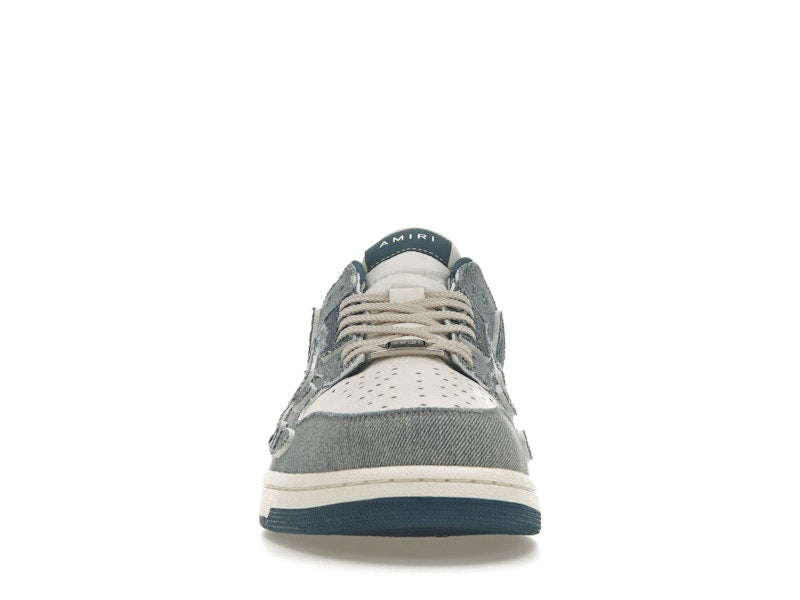AMIRI Skel Top Low Denim Bleu Ardoise