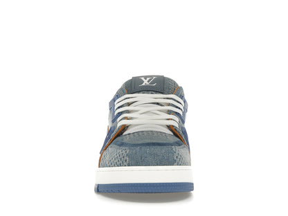 Louis Vuitton LV Trainer Blue Damier 3D Denim