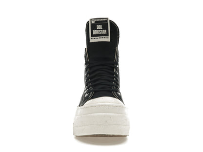 Converse DRKSHDW Chuck Taylor All Star DBL DRKSTAR Hi Rick Owens DRKSTAR Black