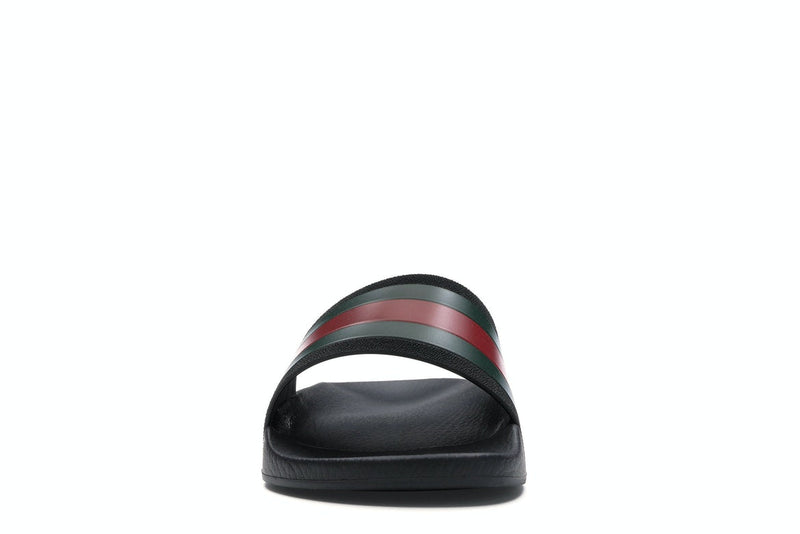 Gucci Rubber Slides Red Green