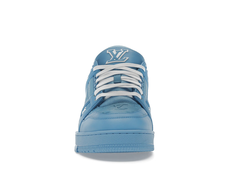 Louis Vuitton Trainer Blue Embossed Monogram