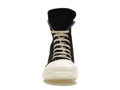 Rick Owens DRKSHDW High Top Black Milk