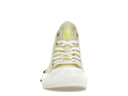 Dior B23 High Top White Yellow Oblique