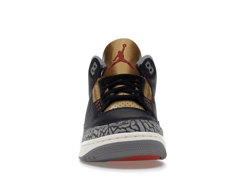 Jordan 3 Retro Black Cement Gold