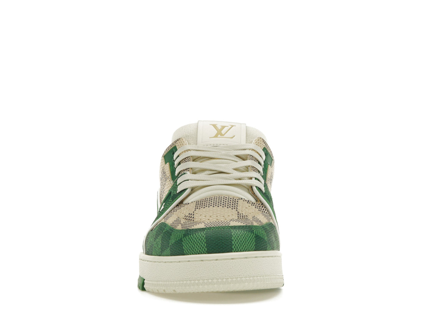 Louis Vuitton LV Trainer Damier White Green 