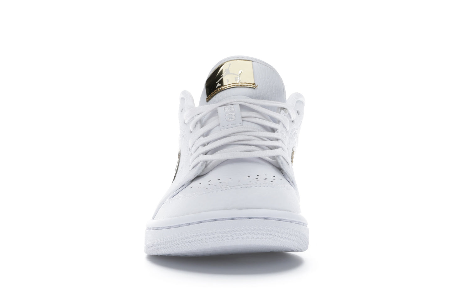 Jordan 1 Low White Metallic Gold