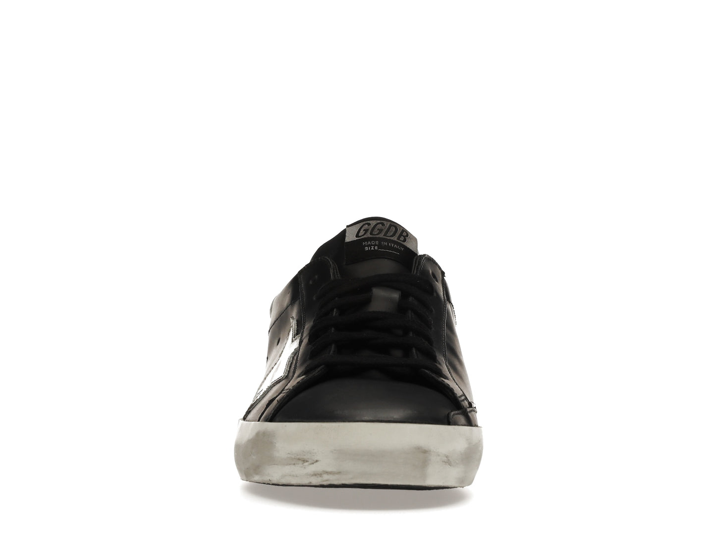 Golden Goose Super-Star Black White Leather