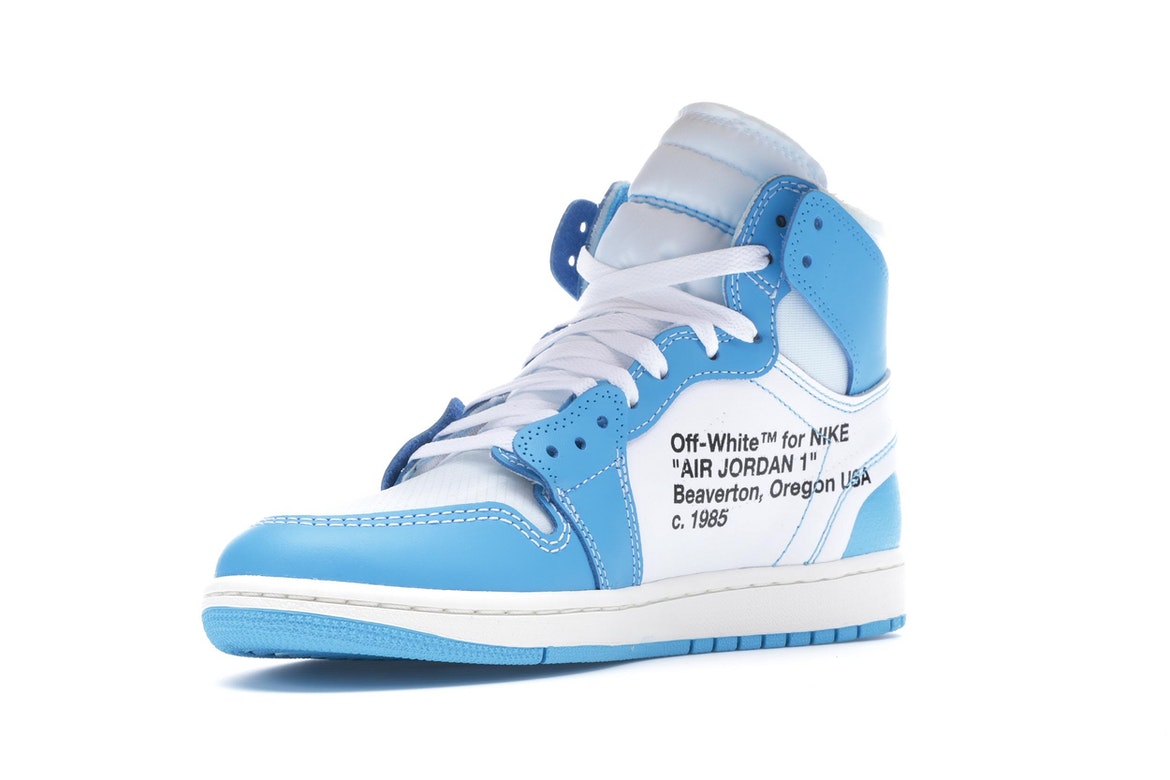 Jordan 1 Retro High Off-White University Blue