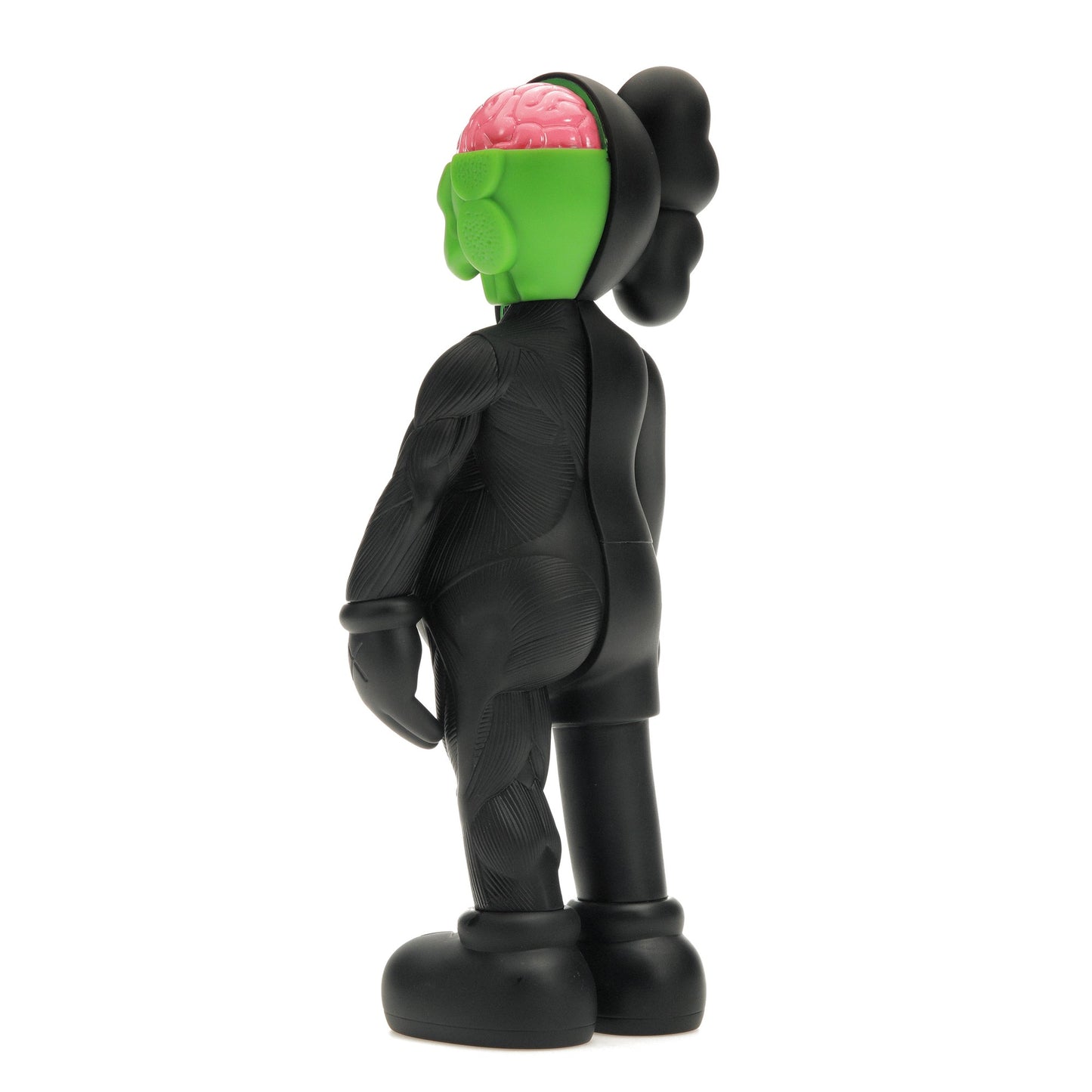 Figurine en vinyle KAWS Companion Flayed Open Edition, noire