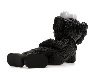 KAWS TIME OFF Figurine en Vinyle Noir