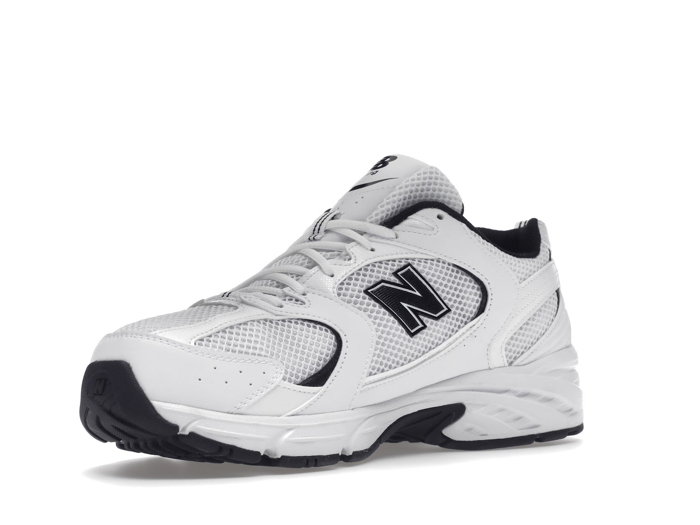 New Balance 530 Blanc Noir Détails