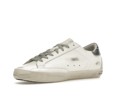 Golden Goose Super-Star White Silver