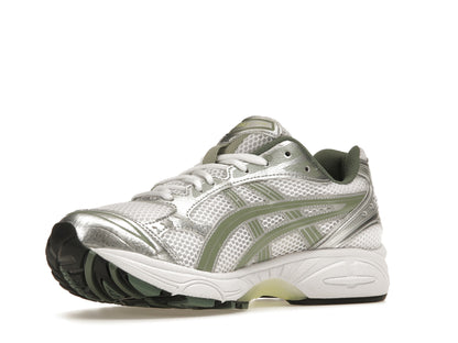 ASICS Gel-Kayano 14 White Pure Silver Slate Grey Sage