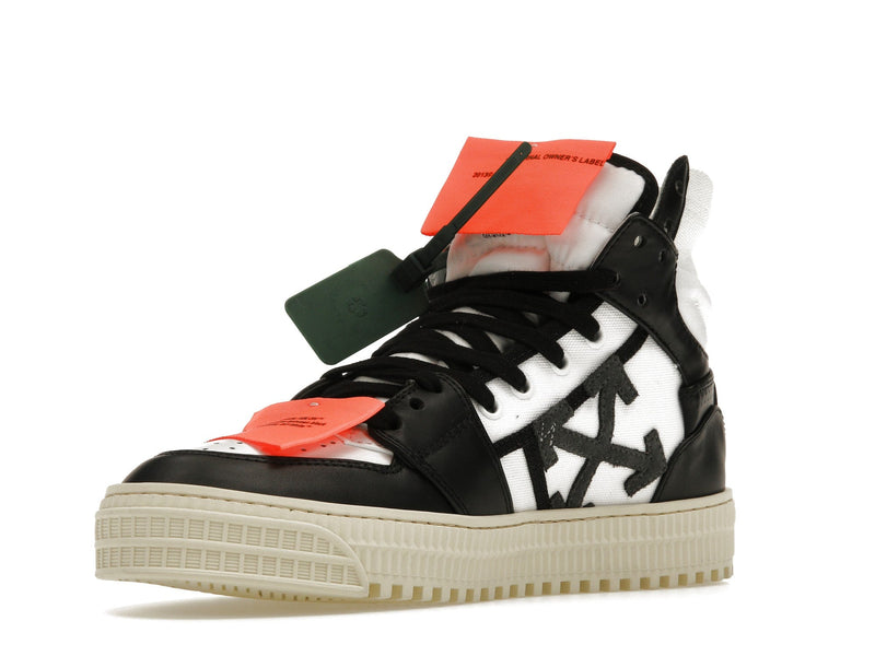 OFF-WHITE Off Court 3.0 Leather Canvas Black White