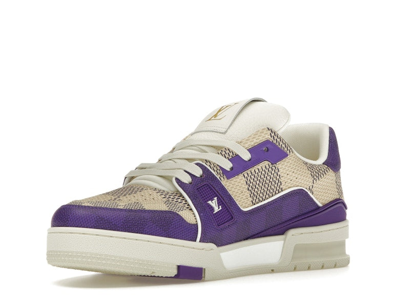 Louis Vuitton Damier LV Trainer Purple