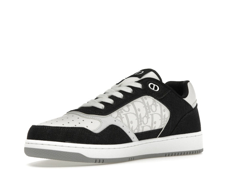 Dior B27 Low White Black Denim 