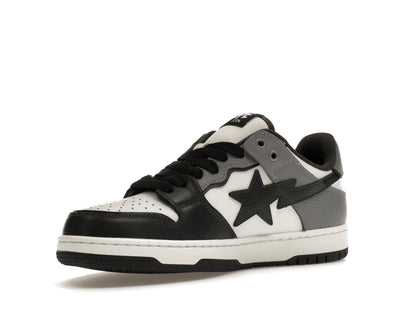 A Bathing Ape Sk8 Sta #5 Black White Grey