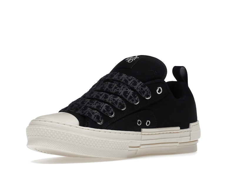 Dior B23 Skater Low Top ERL Black Cotton Canvas 