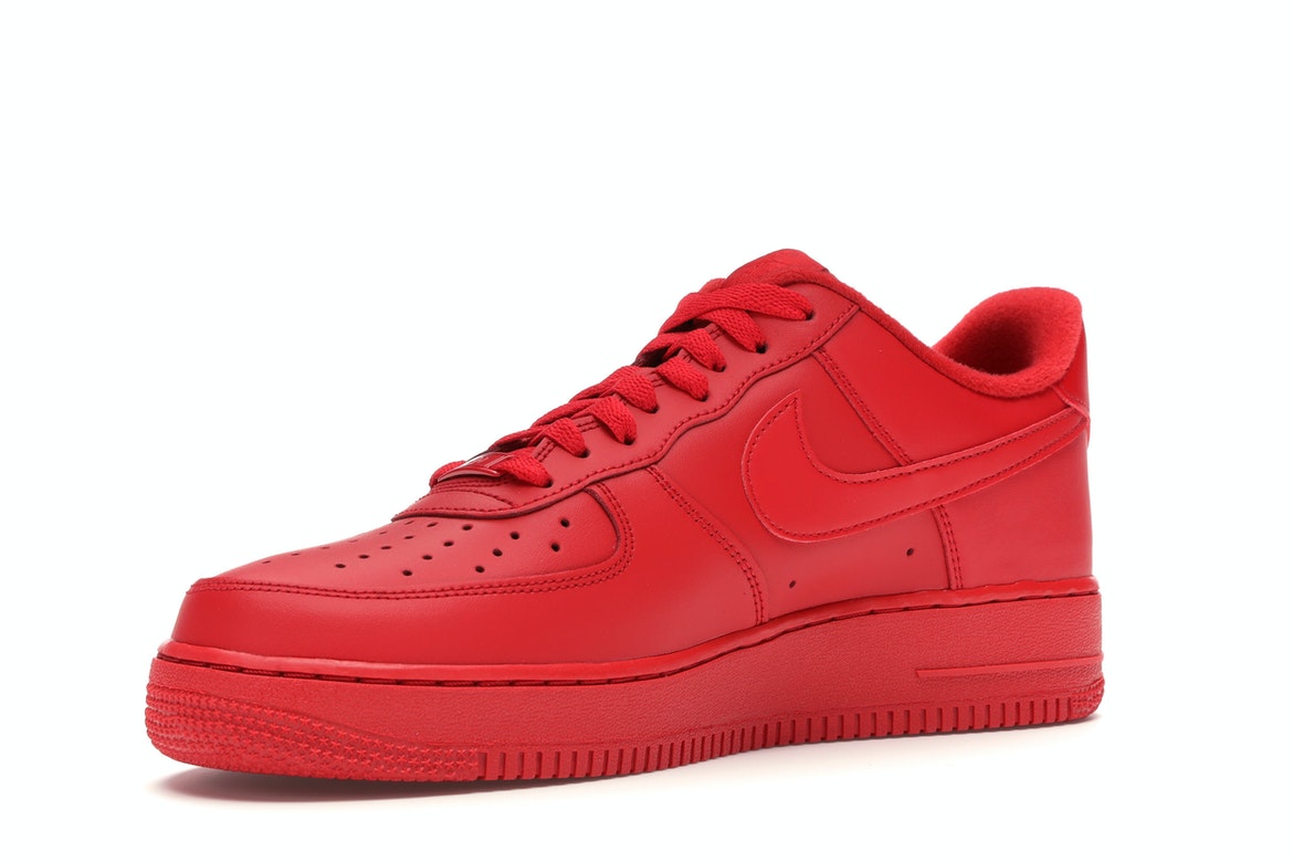 Nike Air Force 1 Low Triple Red