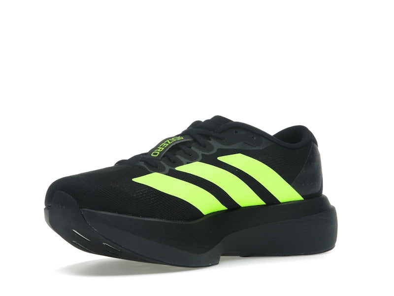 adidas Adizero Evo SL Black Lucid Lemon