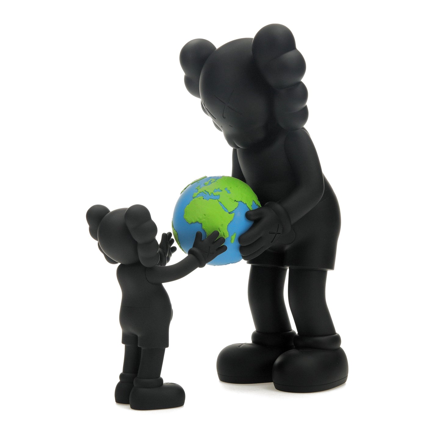 KAWS LA PROMESSE Figurine Vinyle Noir