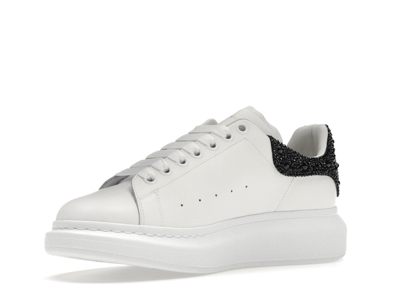 Alexander McQueen Oversized White Black Crystals