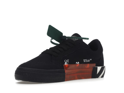 OFF-WHITE Vulc Low Toile Noir Blanc