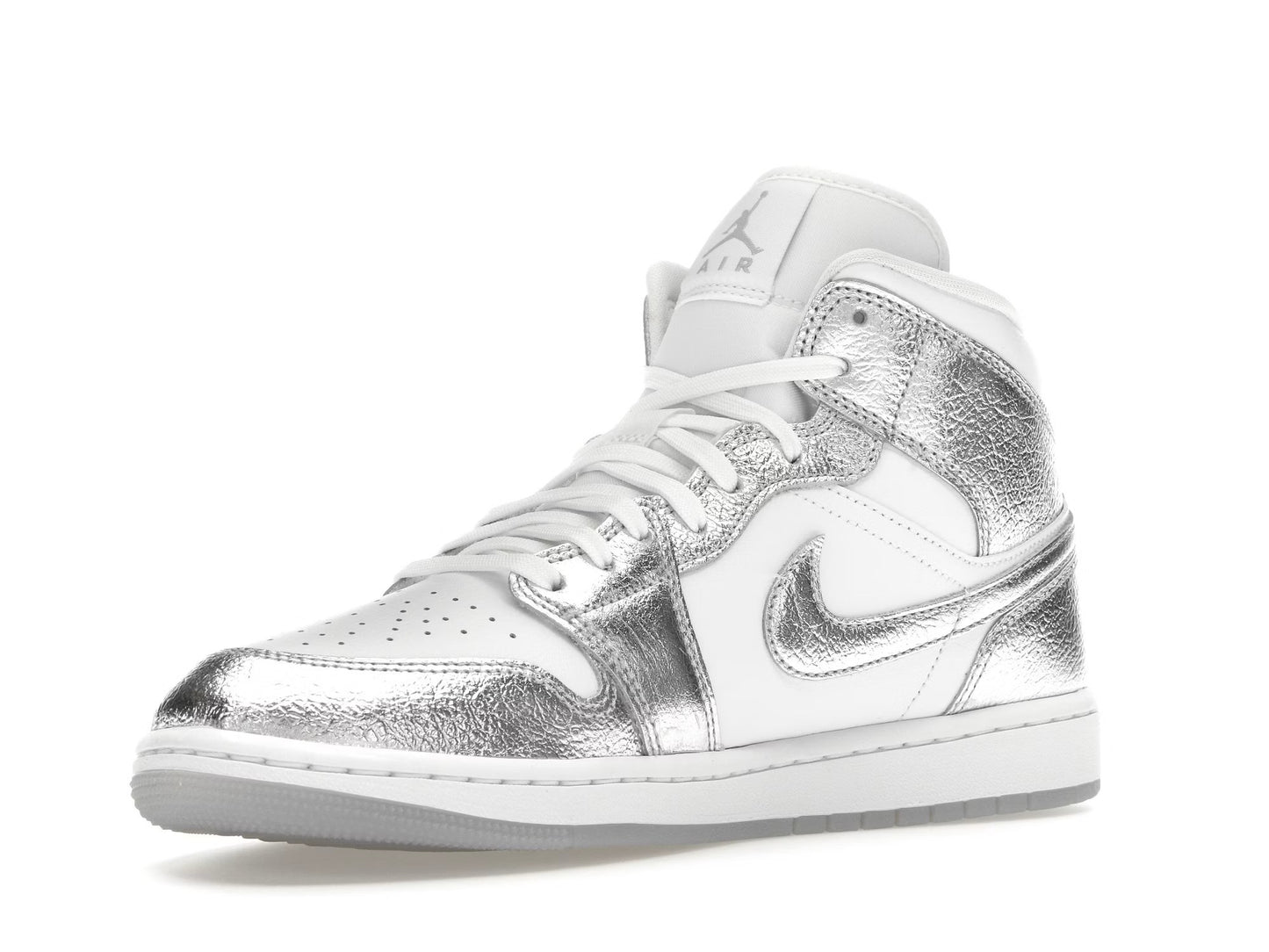 Jordan 1 Mid SE Metallic Silver