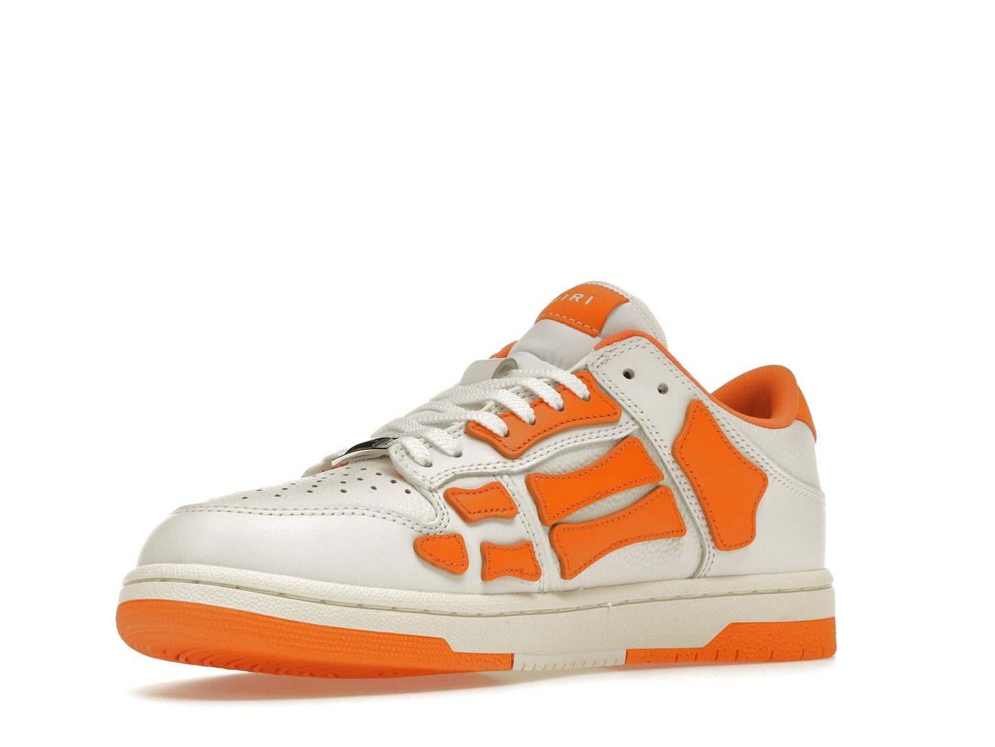 AMIRI Skel Top Low Blanc Orange 