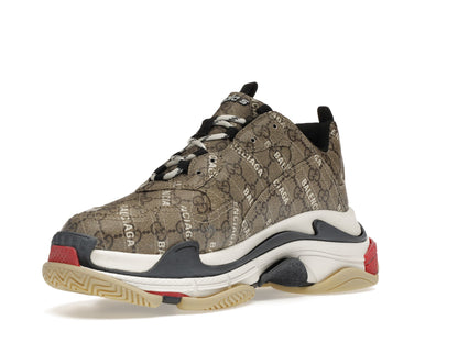 Gucci x Balenciaga The Hacker Project Triple S Beige 