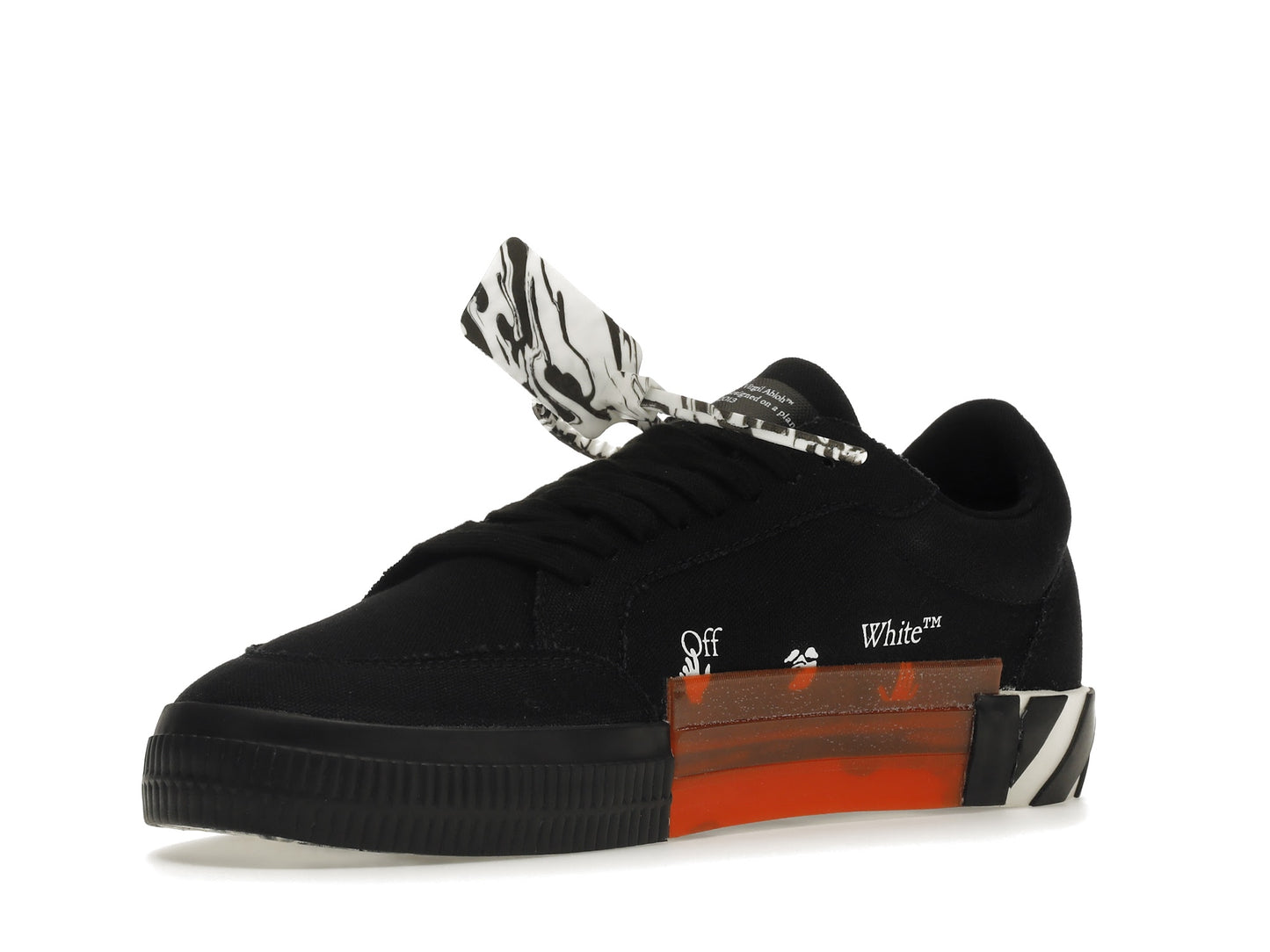 OFF-WHITE Vulc Low Black White Arrow