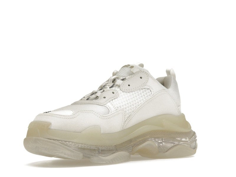 Balenciaga Triple S Clear Sole White