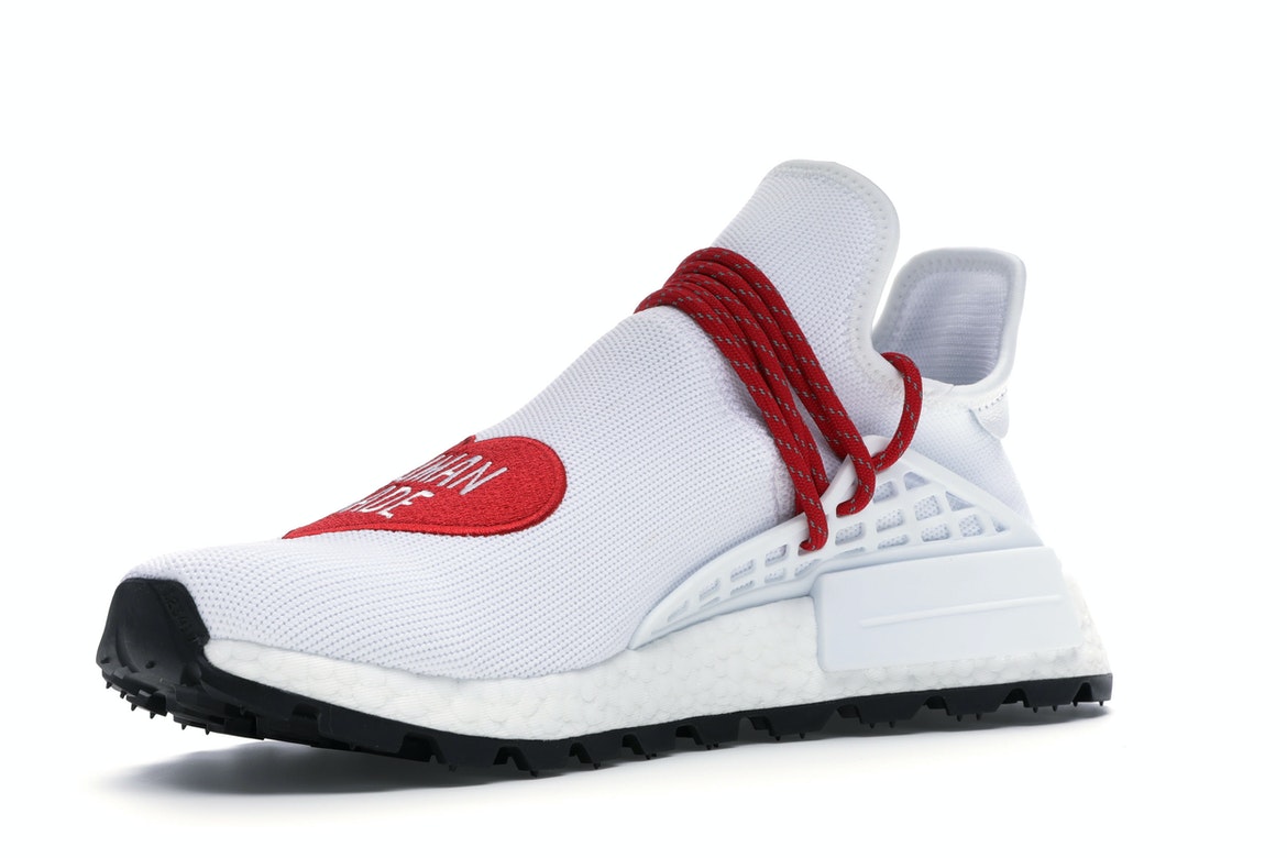 adidas NMD HU Pharrell Human Made White Red