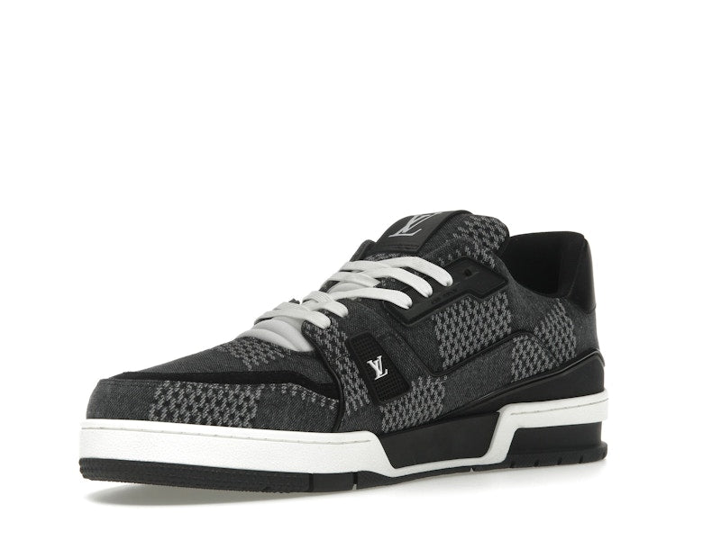 Louis Vuitton LV Trainer Black Damier 3D Denim