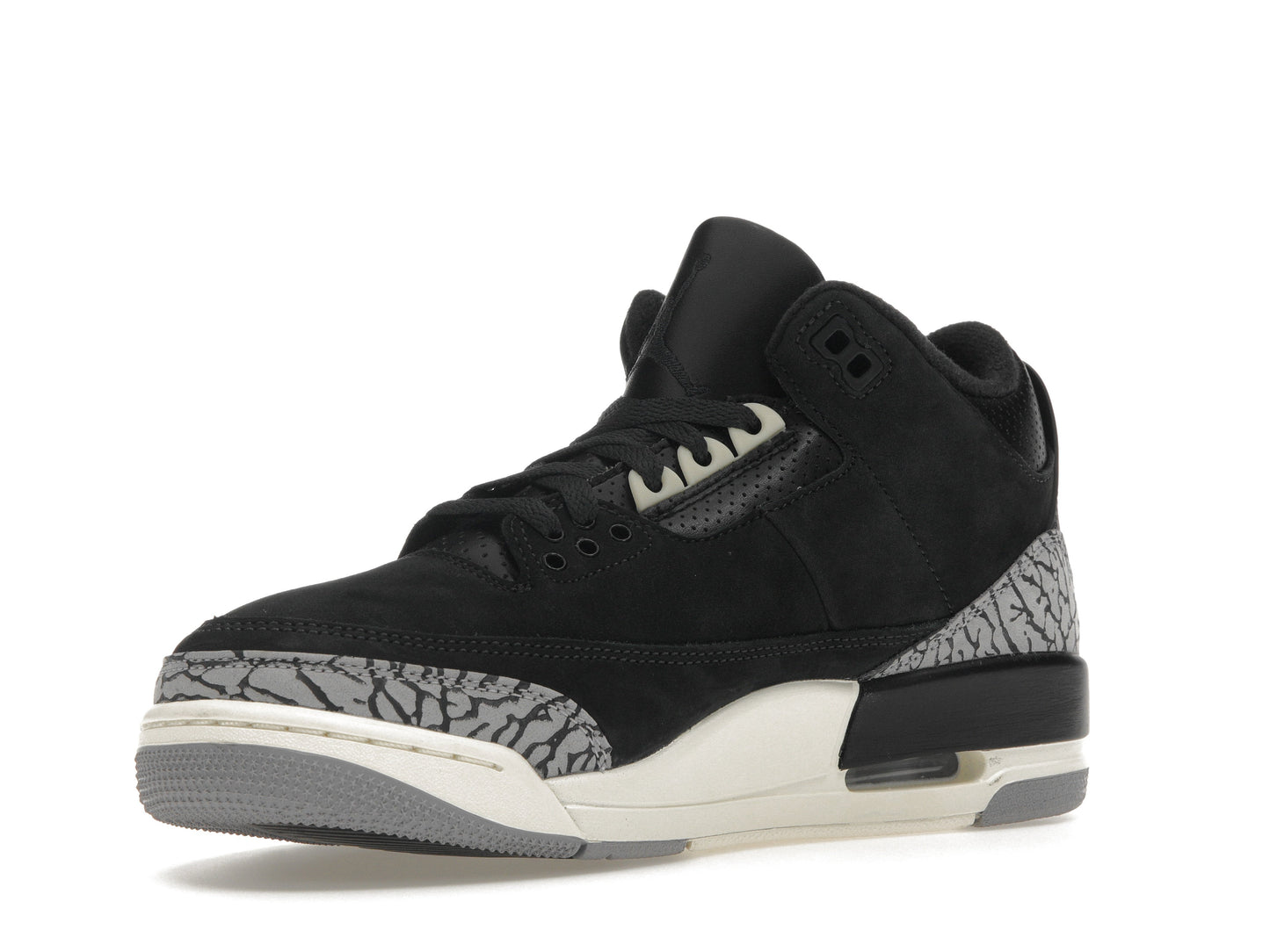 Jordan 3 Retro Noir Cassé