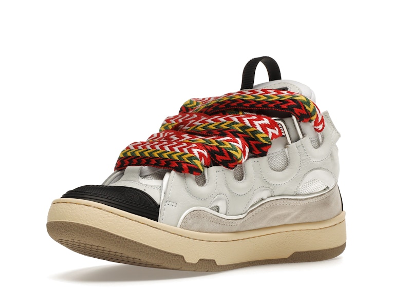 Lanvin Leather Curb White Ivory