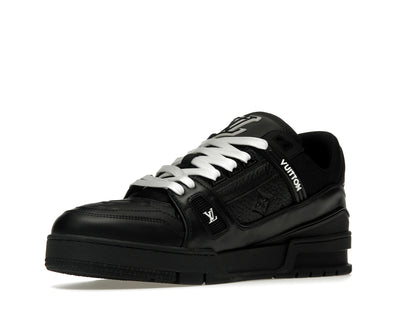 Louis Vuitton Trainer Black Embossed Monogram